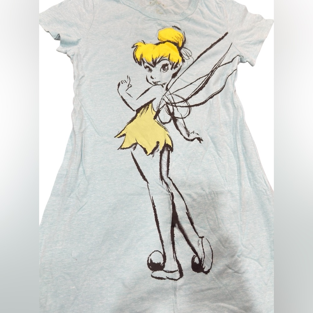 Disney Tinkerbell Light Blue Sleepwear - Picture 3 of 5